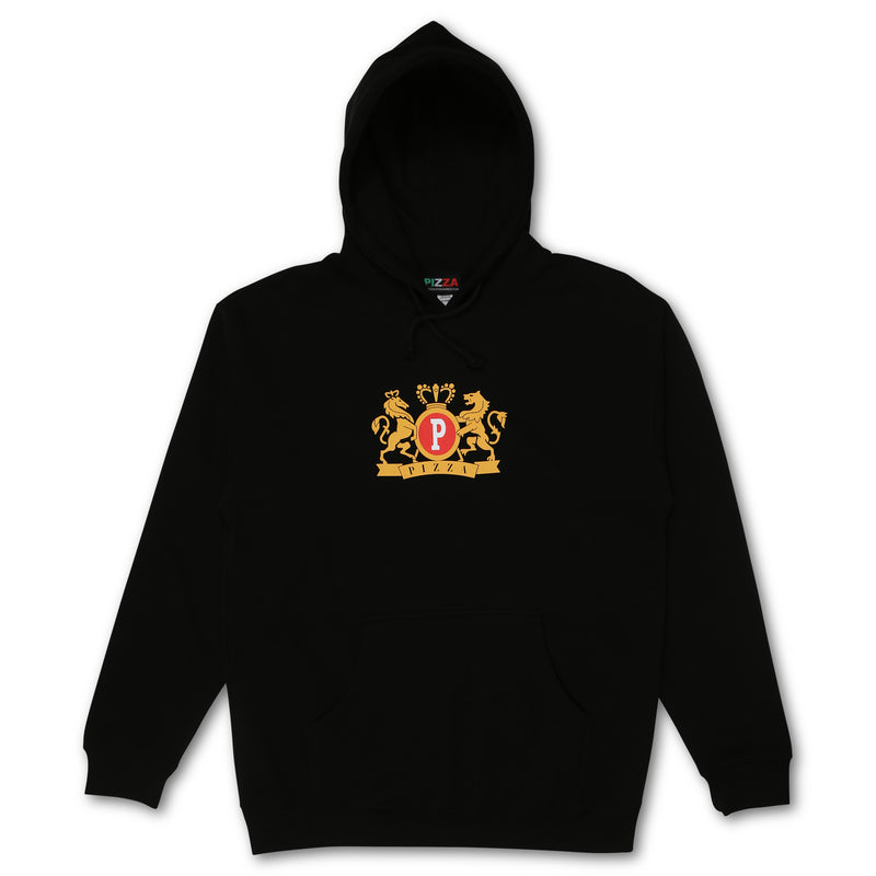 Crest hoodie svart